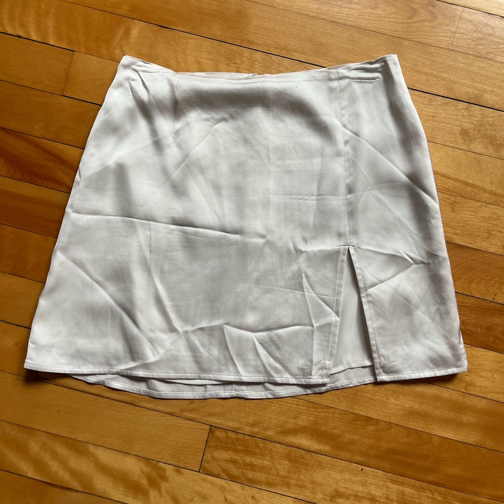 Sunday Best Aritzia White Mini Skirt